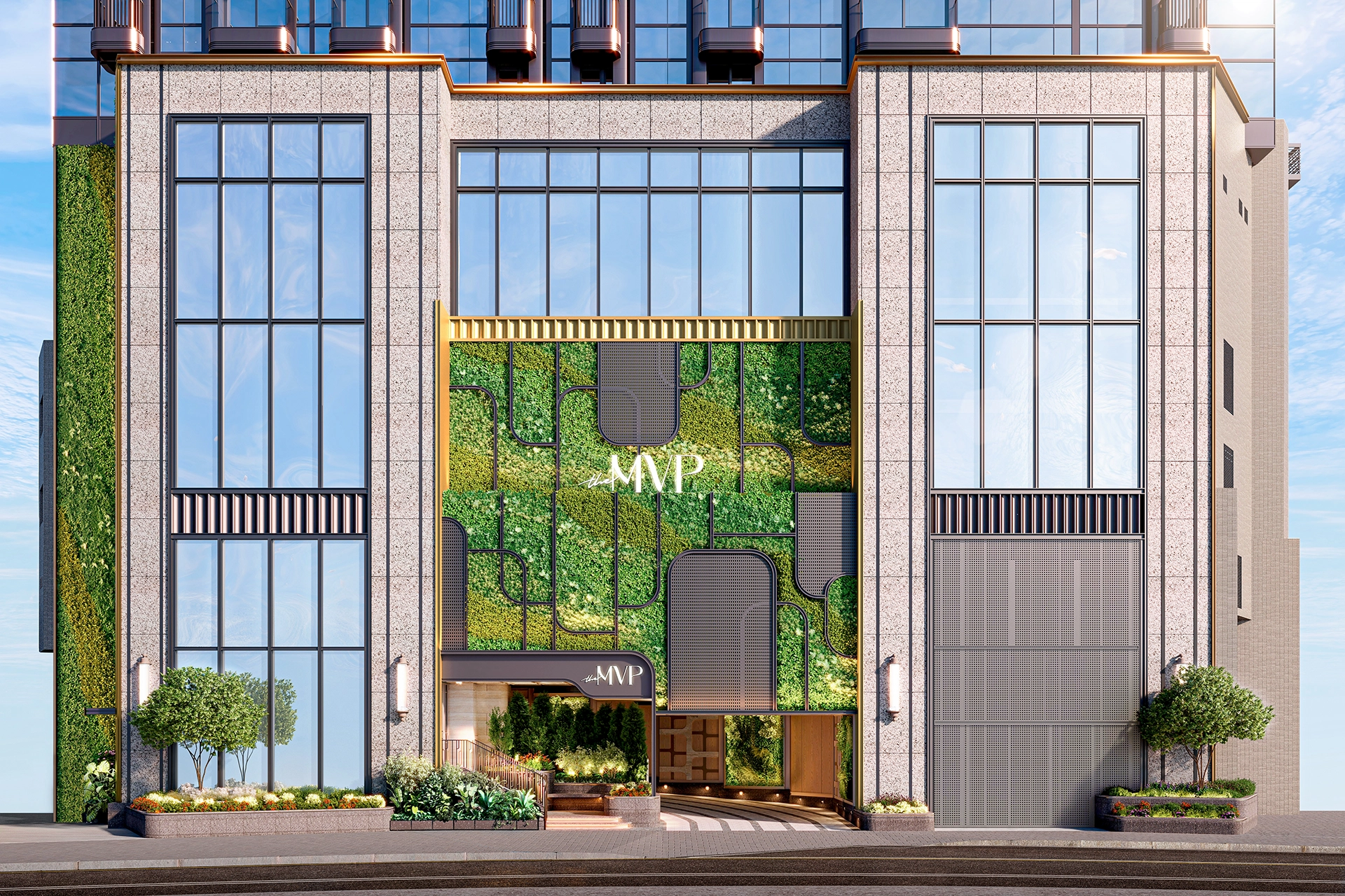 the MVP 建築近景